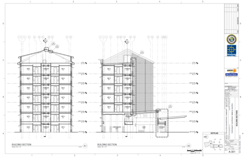 A-301-BUILDING-SECTIONS