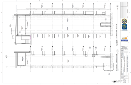 A-421-ENLARGED-ELEVATOR-SECTIONS-EL-A